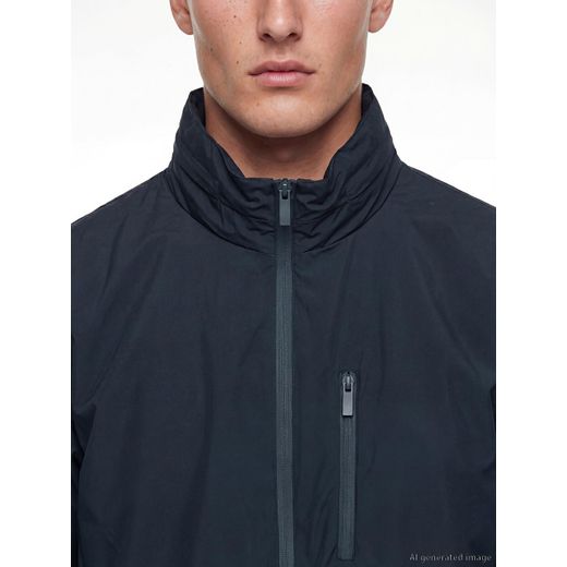 LC Waikiki Regular Fit Hooded Men's Raincoat - image 3