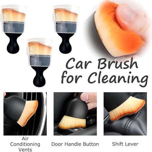 Generic Detail Cleaning Tool - Soft-Trimmed Brush with High Durability, Ideal for Automotive Detailing, Electronics, and Household Surfaces, Ensuring No Residue or Dust Remains (1) - image 4