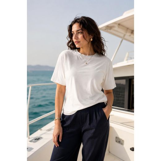 VATSHI Basic TShirt Soft-touch fabric