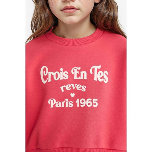 Defacto Girl Printed Sweatshirt Sweatpants 2 Piece Set - image 2