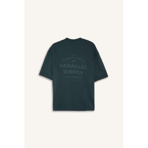 Defacto Loose Fit Slogan Short Sleeve T-Shirt - image 2