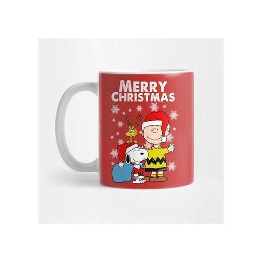 Charlie Brown And Snoopy Christmas - Christmas Ceramic Mug
