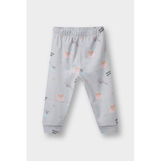 Defacto Baby Girl Dinosaur Printed 2 Piece Pajama Set - image 4