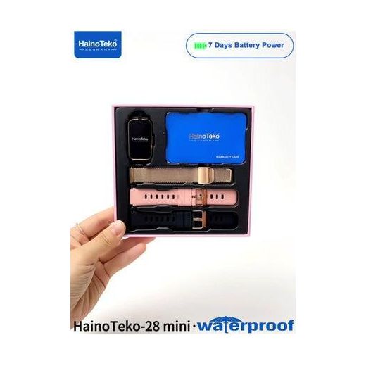 HAINOTEKO Smart notifications, heart rate tracking, sleep, steps and calories, multi-sport modes, 3 toggle bands-gold - image 4