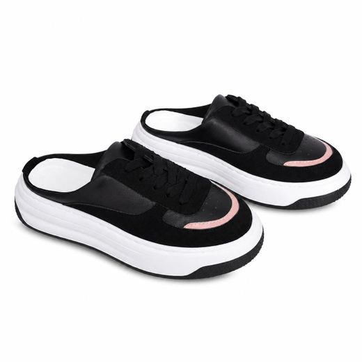 RUN Premium Lightweight Slip-On Sneakers SN-27-BLACK - image 2