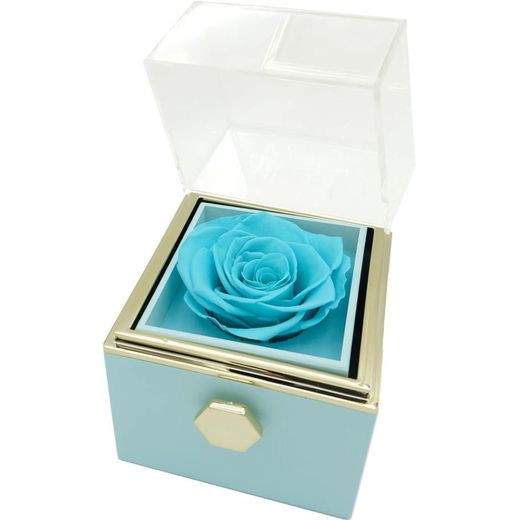 Generic Birthday gift - reserved rose with 360 -degree rotable design, and a unique gift of flowers for women, ideal for expressing love on Valentine's Day, Mother's Day, and Special Events - image 2