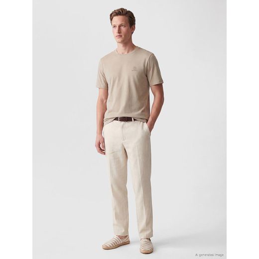 LC Waikiki Crew Neck Embroidered Jersey Men's T-Shirt - image 2