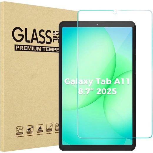 Generic Screen protector for Galaxy Tab A9 8-inch 2023, made of tempered glass, scratch and impact resistant.