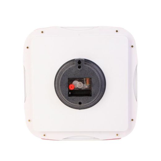 Sonera Elegant Square Wall Clock - Analog in Pink - Model 9751 - image 2