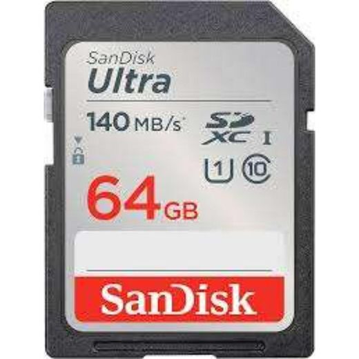 Sandisk Memory card..  ultra 64GB 140MBS