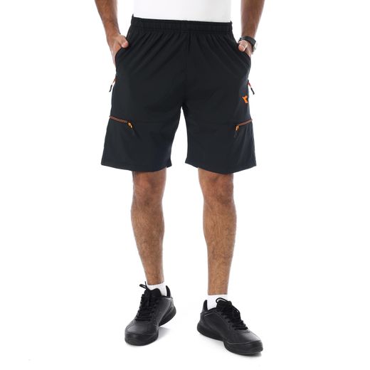 Diadora شورت رياضي خفيف الوزن للرجال من ديادورا - لون أزرق بحري - image 2