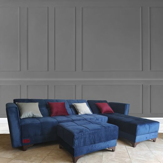 Big Super Corner Bed - Navy - image 2