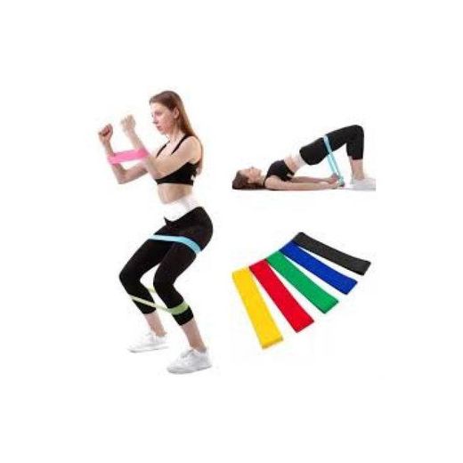 Generic Lastic Exercise Resistance Bands - 5 Pcs - Multicolor - image 4
