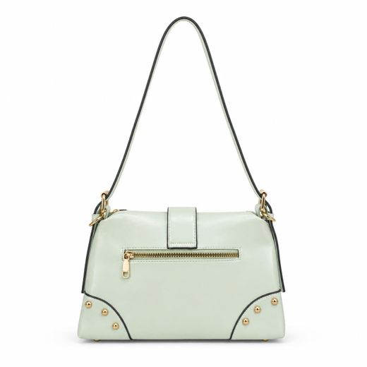 Generic Women’s Stylish Shoulder Bag with Long Strap, Front Buckle and Metal Stud Details – Ladies Handbag for Everyday Use, Outings and Occasions - image 4