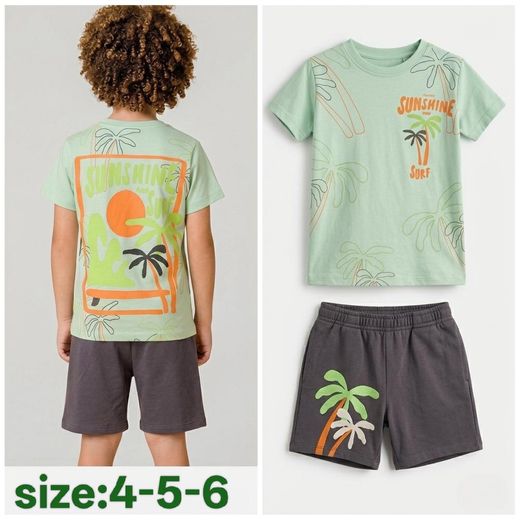Pretty summer suit for boys