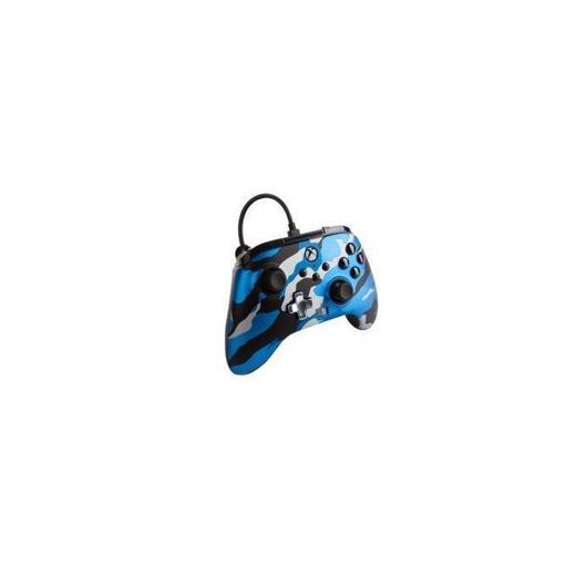 PowerA Enhanced Wired Controller for Xbox - Camouflage Metallic Blue - image 4
