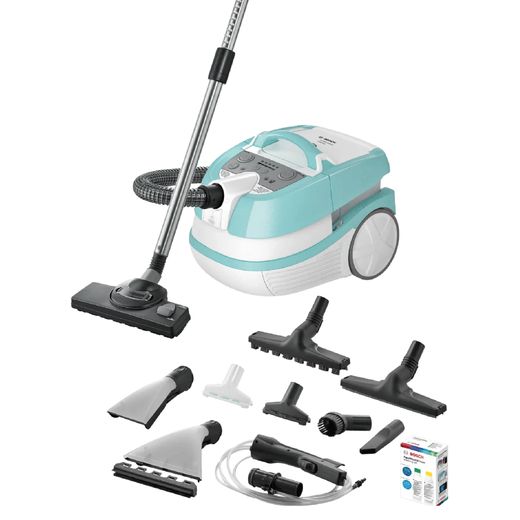 Bosch Vacuum Cleaner 2100 Watts Wet and Dry with Polish HEPA Filter BWD420HYG