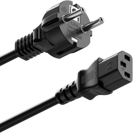 Generic High-Quality Original Power Cable, 3m, 16A, 100% Pure Copper, Durable Standard Insulation, Compatible with Computers, Printers, and Other Electronic Devices. - image 2