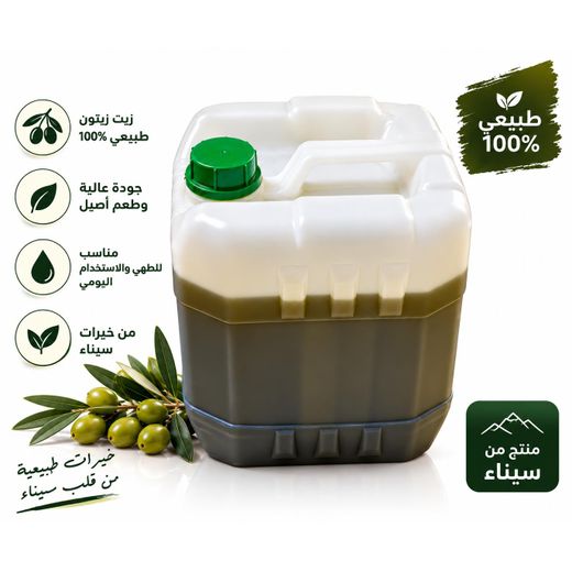 Generic Jerrycan of Sinai olive oil (16 kg net weight) at wholesale price. - image 2
