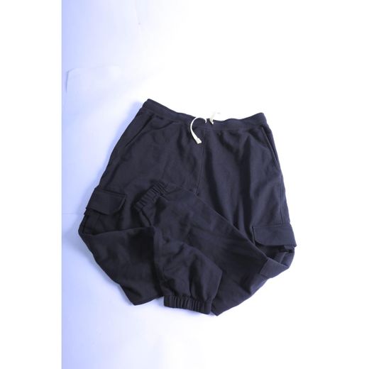 Izor basic cotton baggy pants for men-izor-black-3xl