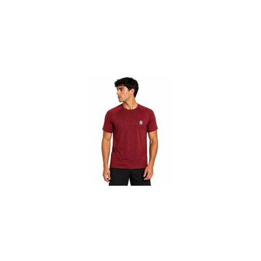 Caesar Men's plain short-sleeved sports t-shirt - Red - XXXL