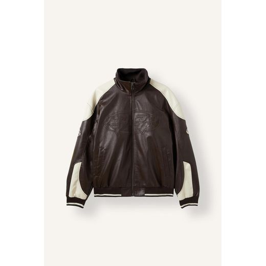 Defacto Oversize Fit Faux Leather Jacket - image 3