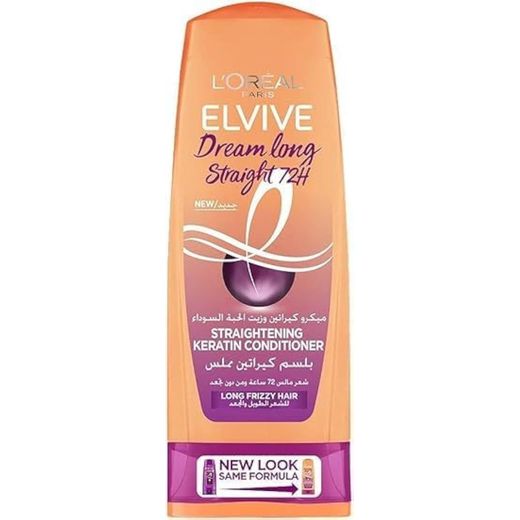 L'oreal Elvive Straightening Keratin Conditioner for Long and Frizzy Hair - 360 ml
