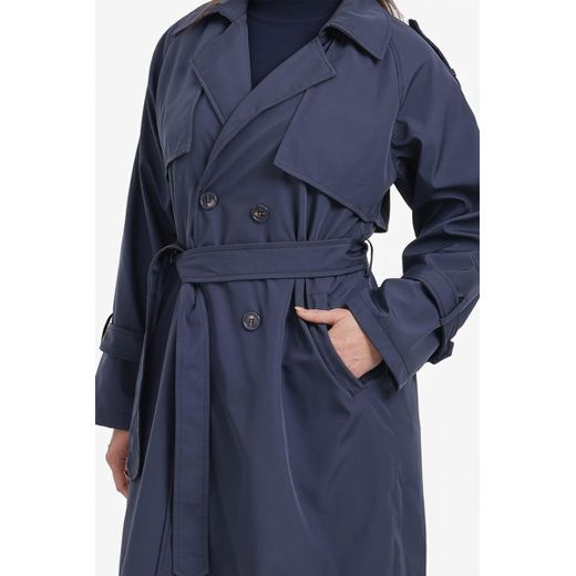 Carina Double-Breasted Trench Coat - image 3