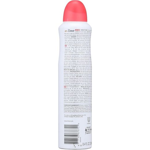 Dove Dove Go Fresh Anti-Perspirant Deodorant Spray - Apple & White Tea Scent - 250ml - image 3