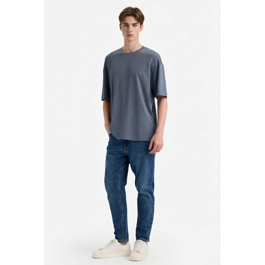 Defacto Boxy Fit Crew Neck Short Sleeve T-Shirt - image 2