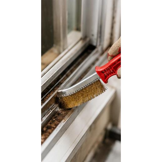 Emtop 10-Inch 250mm Brass Wire Cleaning Brush – EWBH25001 - image 4