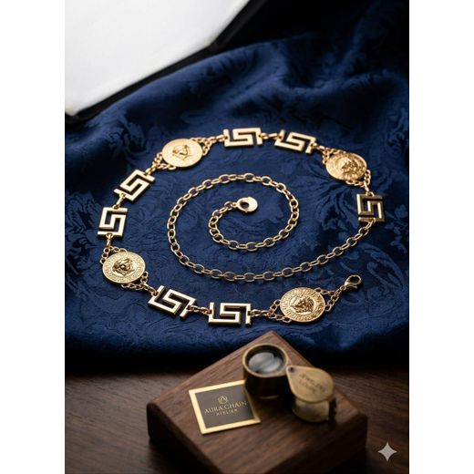 Generic Elegant Adjustable Gold Belt for Women - image 2