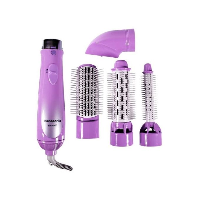 Shop Panasonic EHKA42V615 Hair Styler White &amp; Purple