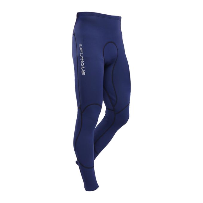 Generic Mens Wetsuit Pants 2mm Tight Trousers Leggings For Swimming M Blue  @ Best Price Online