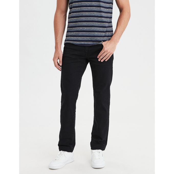 American Eagle Ae Ne X T Level Slim Straight Jean Black Best Price Online Jumia Egypt