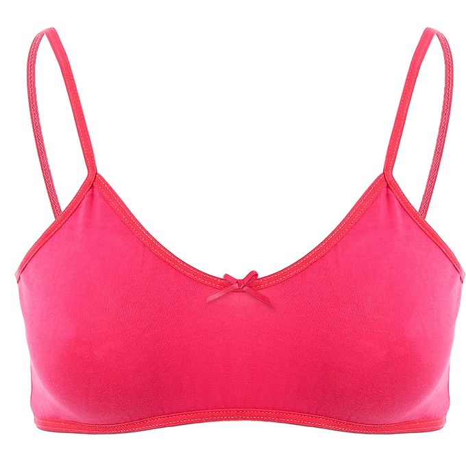 Cotton Bra - For Women - Set of 3 (M)- fitted- multi: Buy Online at Best  Price in Egypt - Souq is now