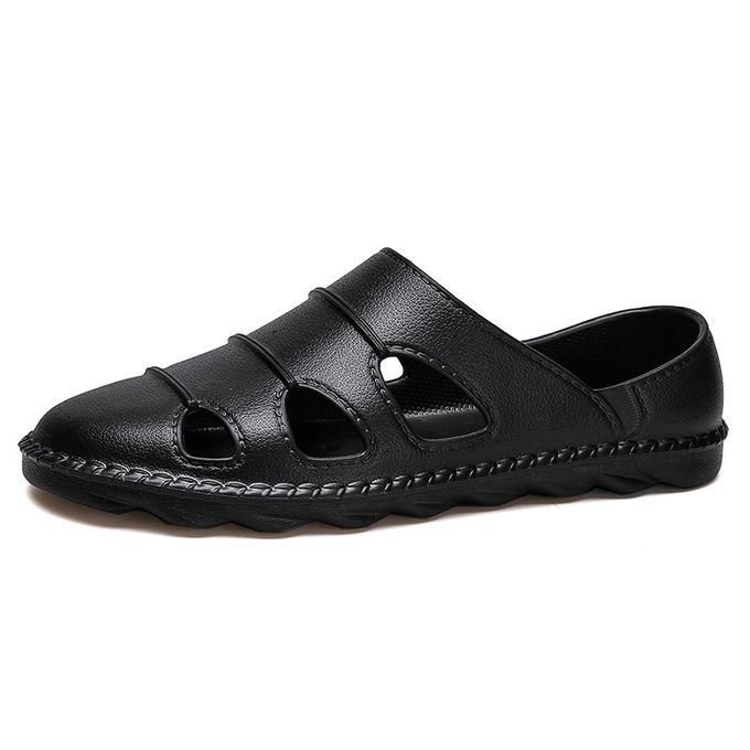 Generic Men's Sandals Light Slip-on Jelly Shoes Slippers Men Breathable  Non-Slip Beach @ Best Price Online | Jumia Egypt