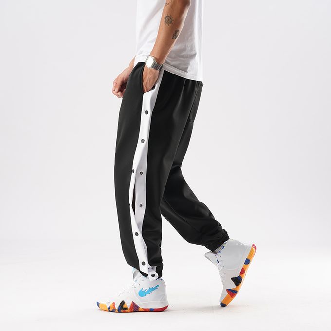 Nike heritage side button track pants, Men's Fashion, Bottoms, Trousers on  Carousell