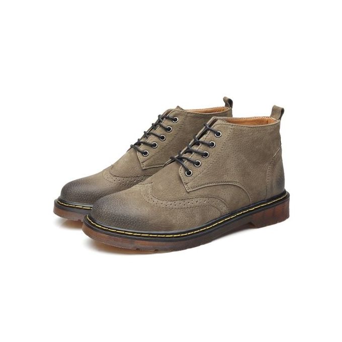 top grain leather boots