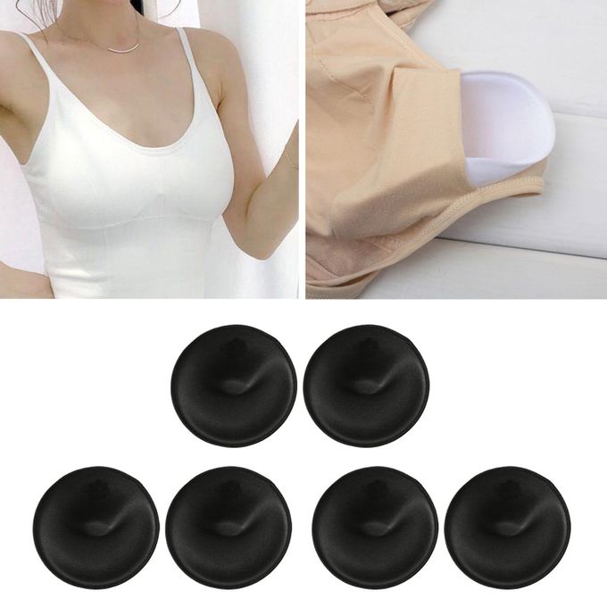 3 Pairs Bra Pads Inserts Removable Sew Cups Enhancers Inserts for Top  Swimsuit Sports 