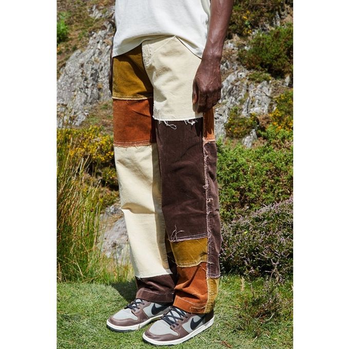 Patchwork Pants In Mens Pants for sale  eBay