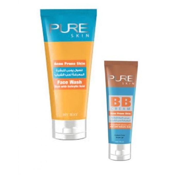 Shop My Way Pure Skin Skin Care Set 2 Pcs Jumia Egypt