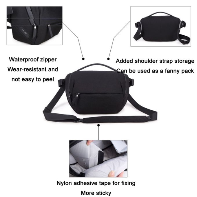 Generic Strap Satchel XIUJIAN Crossbody Waterproof Camera Bag Color 5L Black Best Price Online Jumia Egypt