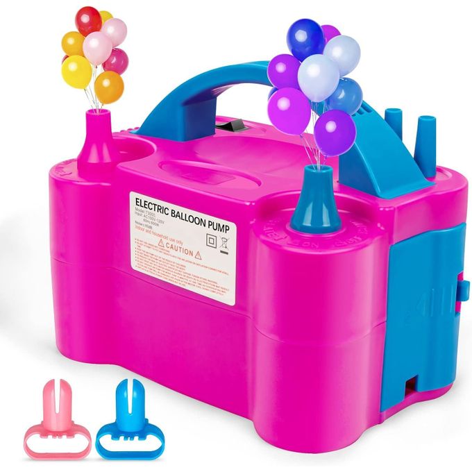 Electric Air Balloon Pump, 600W Portable Double Nozzle