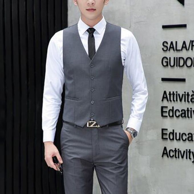 Hodzaiw Mens Business Suit Vest Slim Fit Formal Vest Waistcoat Buy Online  at Best Price in UAE  Amazonae