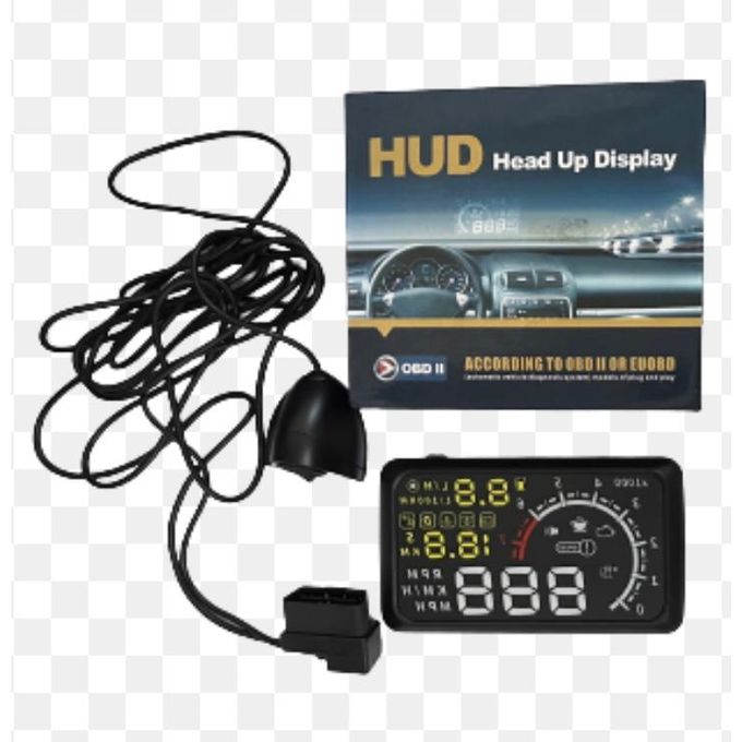 Shop Generic Hud Head Up Display With Obd2 Interface Plug