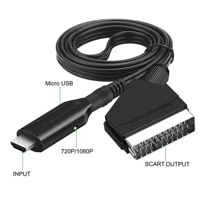 Generic HDMI To SCART Converter With USB Cable For DVD Player @ Price Online | Jumia Egypt