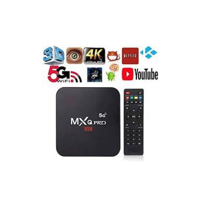 Shop Mxq Pro 5g 4k Android Tv Box Ram 2gb Rom 16gb Black Jumia Egypt