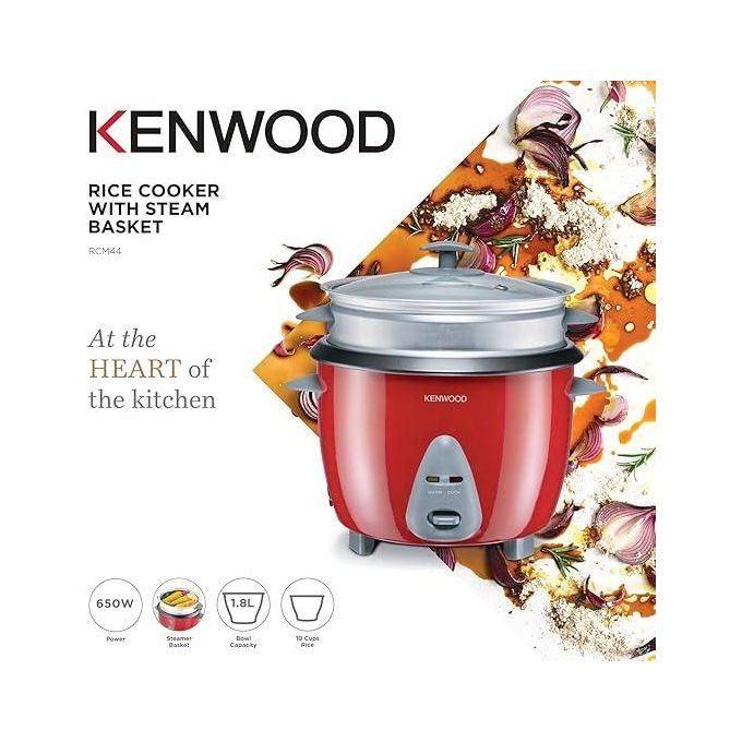 2-in-1 Rice Cooker with Food Steamer - 1.8L Capacity - Kenwood - Jumia ...