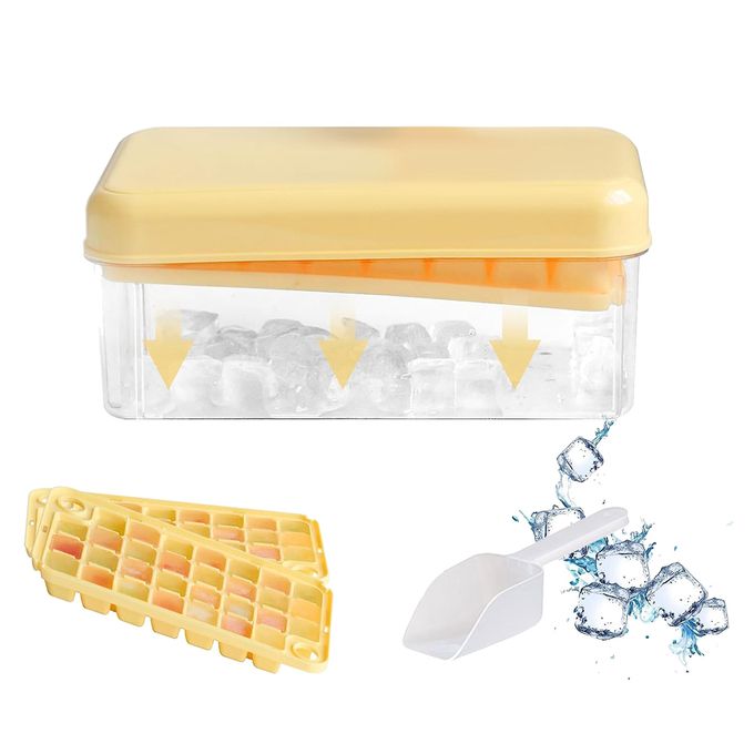 Generic Ice Cube Tray with Lid Ice Trays for Freezer Ice Maker @ Best Price  Online